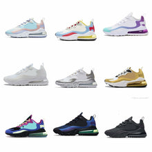 Load image into Gallery viewer, hot React Men Running Shoes Bauhaus Homegrown Dusk Purple Script Sea Green BLEACHED CORAL Women Mens Trainers Athletic Sneakers