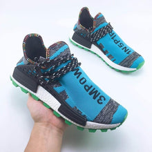 Load image into Gallery viewer, New Human Race Pharrell Williams BBC Infinite Species Know Soul SUN CALM Solar Pack HU Trail men women designer running shoes