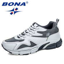 Load image into Gallery viewer, BONA 2020 Action Leather Mesh Running Shoes Men High Quality Outdoor Athletic Shoes Man Trendy Sneakers Sports Shoes Comfortable